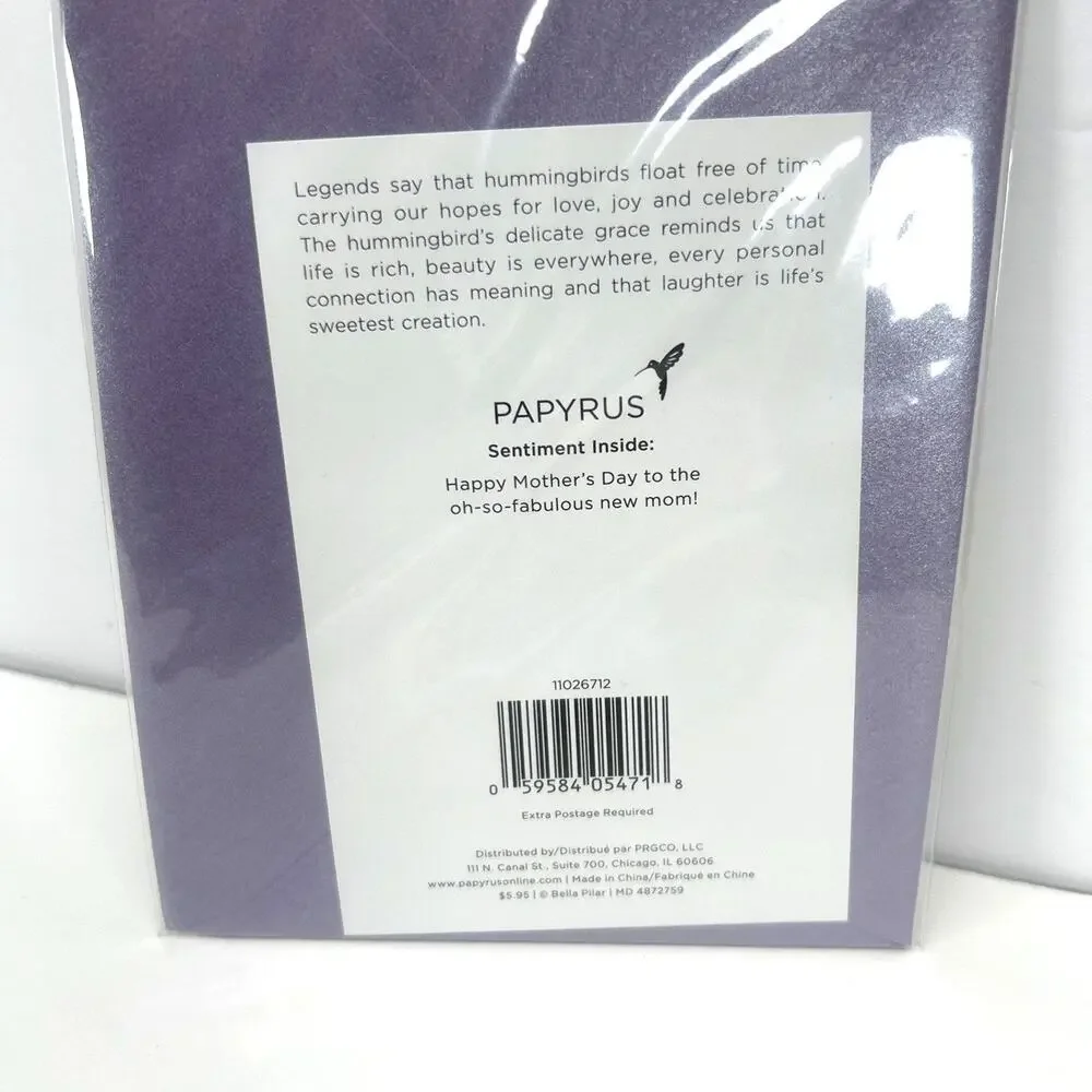 Lot of 7 Papyrus Mother's Day Cards, for Mom, Mommy to be, New Mom 3d NEW